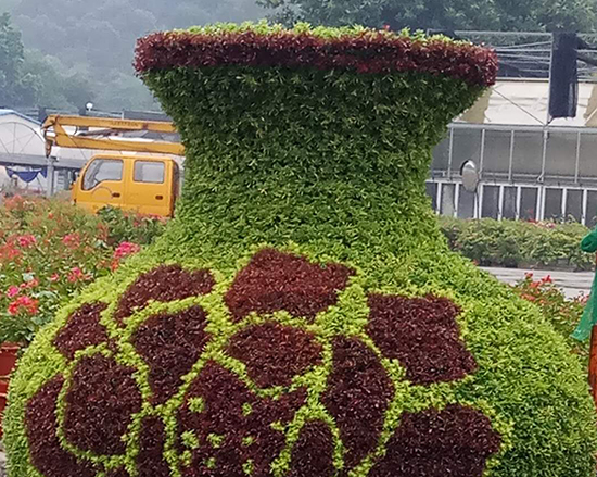 上海大型立体花坛团队