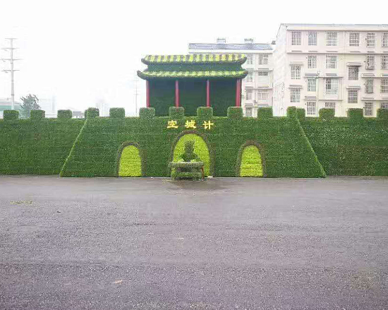 扬州大型五色草造型制作团队