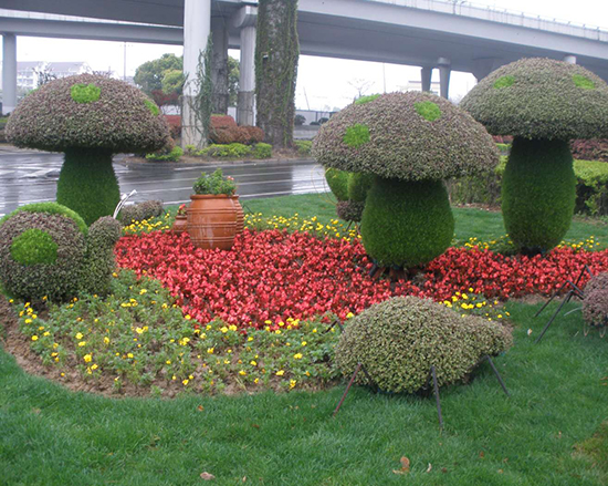 唐山市大型植物绿雕造型厂家